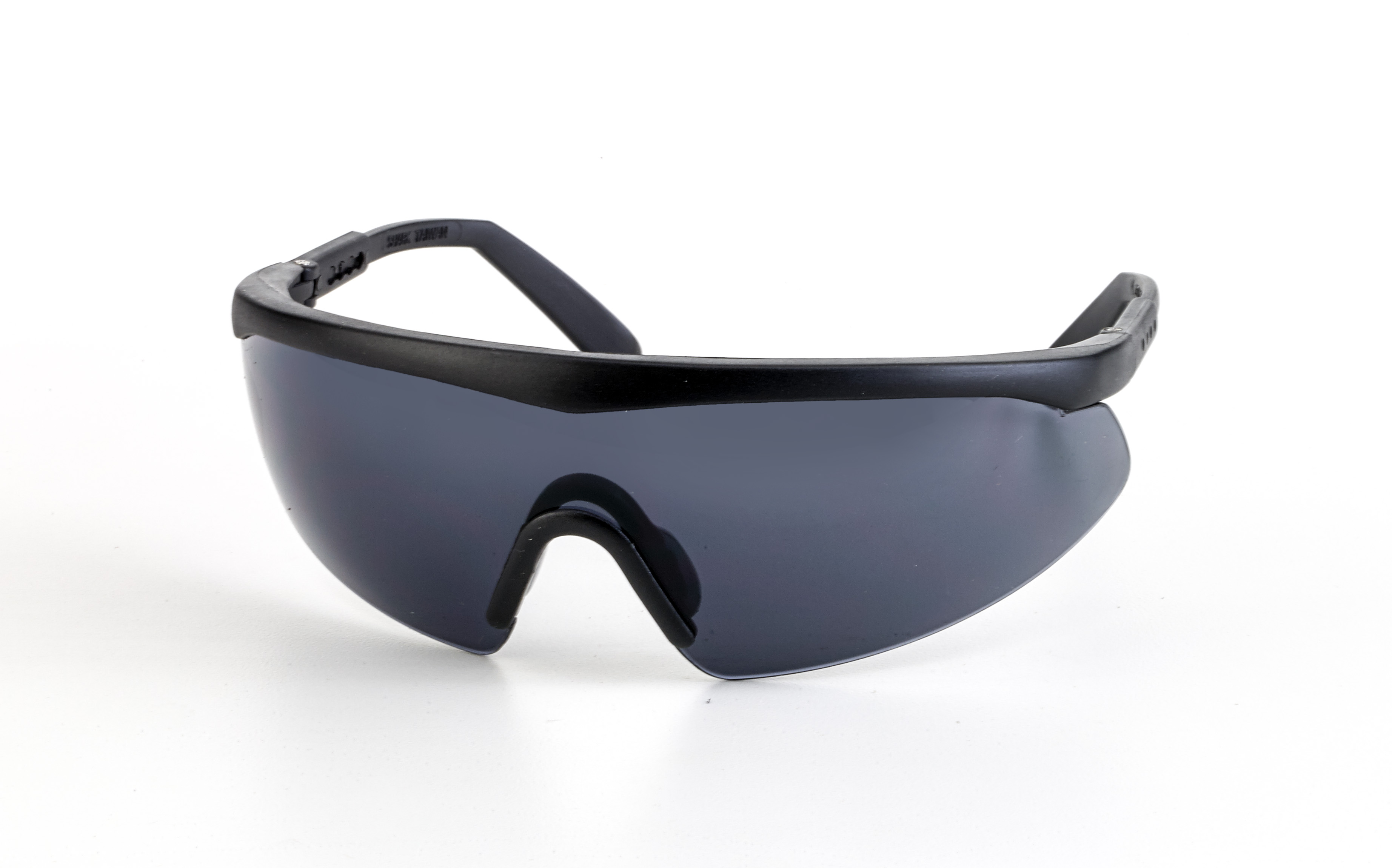 50065, Shark Glasses, Black Frame, Grey Lens (Pack of 12), Mega Safety Mart
